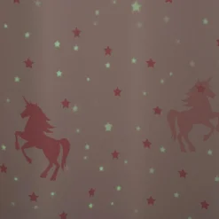 RIDEAU OCCULTANT GLOW LICORNE 140X250CM