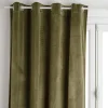 RIDEAU OCCULTANT VELOURS KAKI 140X260CM