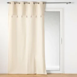 RIDEAU OEILLETS 140X240CM COTON IZIGOLD