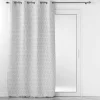RIDEAU OEILLETS 140X260CM JACQUARD UTOPIA