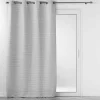 RIDEAU OEILLETS 140X260CM JACQUARD ALBY