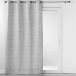 RIDEAU OEILLETS 140X260CM JACQUARD ALBY