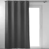 RIDEAU OEILLETS 135X260CM OCCULTANT OCCULTISS ANTHRACITE