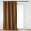 RIDEAU OEILLETS 135X240CM OCCULTANT BLAKE CAMEL