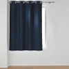 RIDEAU OEILLETS 140X180CM OCCULTANT CREPUSCULE BLEU