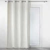RIDEAU OEILLETS 140X240CM OCCULTANT RELIEF ANALIA NATUREL