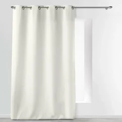 RIDEAU OEILLETS 140X280CM UNI ESSENTIEL NATUREL
