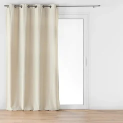 RIDEAU OEILLETS 140X260CM VELOURS JACQUARD MIKA LIN