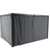 RIDEAUX BELIZE 3X3.8M ARDOISE