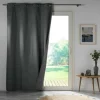 RIDEAU 140X260CM 100 OCCULT CREPUSCULE ANTHRACITE