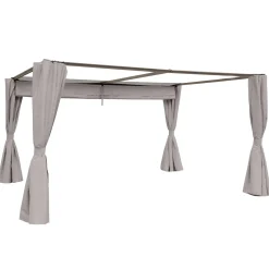 RIDEAUX PALMEIRA 3X4M NOISETTE
