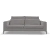 ROMA CANAPE 2 PLACES ARGENT SERENO 693