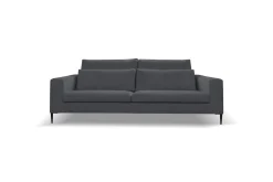 ROMA CANAPE 3 PLACES GRIS FONCE SERENO 695