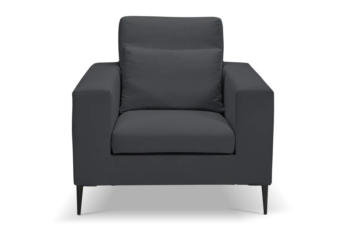 ROMA FAUTEUIL GRIS FONCE SERENO 695