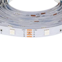 RUBAN LED USB MULTICOLORE AVEC TELECOMMANDE L.500CM