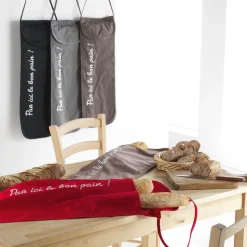 SAC A PAIN 28X70 CM COTON CUISTOT TAUPE