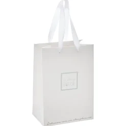 SAC BOUGIE 14X9X20CM BLANC