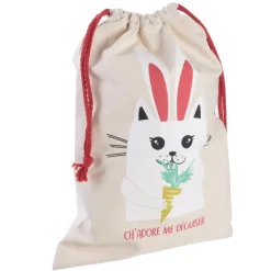 SAC PYJAMA TOILE 35X27CM