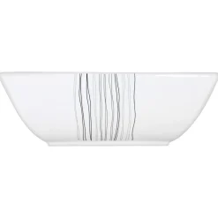 SALADIER LIGNES 24,5X24,5CM