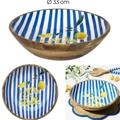 SALADIER MANGUIER DOLCE VITA BLEU D33CM