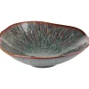 SALADIER PORCELAINE EMAIL REACTIF 26X6.5CM