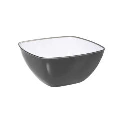 SALADIER SQUARE CHARBON 14CM