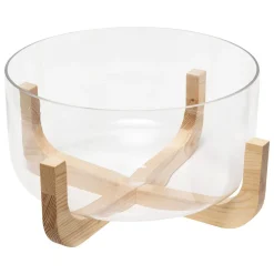 SALADIER VERRE TRANSPARENT ARHA D24CM