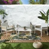 SALON JARDIN ANDRIA 4 PIECES