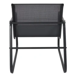 SALON JARDIN ESSENTIEL ANTHRACITE 4 PLACES