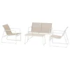 SALON JARDIN ESSENTIEL ARGILE 4 PLACES