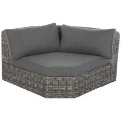 SALON MOOREA ANGLE TERRE D OMBRE 5 PLACES