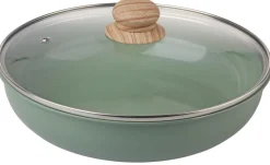 SAUTEUSE CERAMIQUE ALUMINIUM 26CM VERT