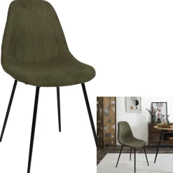 SCOTT CHAISE COTELE VERT