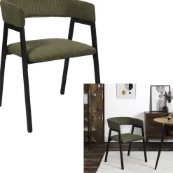SCOTT FAUTEUIL DESIGN COTELE VERT