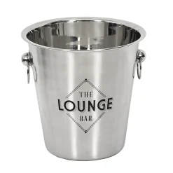 SEAU A CHAMPAGNE ACIER 22CM