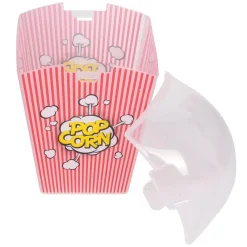 SEAU A POP CORN MICRO ONDES 12.5X12.5X18CM