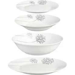 SERVICE 19PCS FLEUR LEGERE GRI