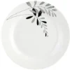SERVICE 18 PIECES FLORAL GRIS