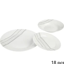 SERVICE 18 PIECES LIGNES
