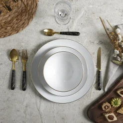 SERVICE TABLE PORCELAINE ERINA X12 PIECES