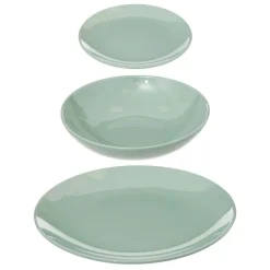 SERVICE VAISSELLE 18 PIECES COLORAMA MINT