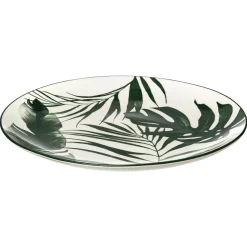 SERVICE VAISSELLE 18 PIECES PALME VERT