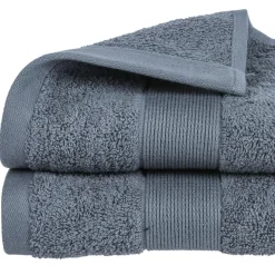 SERVIETTE 450GR GRIS FONCE 50X90CM