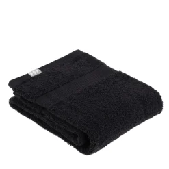 SERVIETTE TOILETTE 50X90CM COTON NOIR