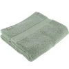 SERVIETTE TOILETTE 50X90CM COTON VERT EUCALYPTUS