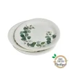 SET 10 ASSIETTES CARTON D.23CM EUCALYPTUS