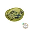 SET 10 ASSIETTES CARTON D.18CM PALMERAIE