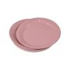 SET 20 ASSIETTES RONDE CARTON D.18CM BLUSH