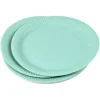 SET 20 ASSIETTES RONDE CARTON D.23CM SAUGE