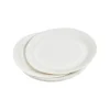 SET 20 ASSIETTES RONDES D.18CM BLANC